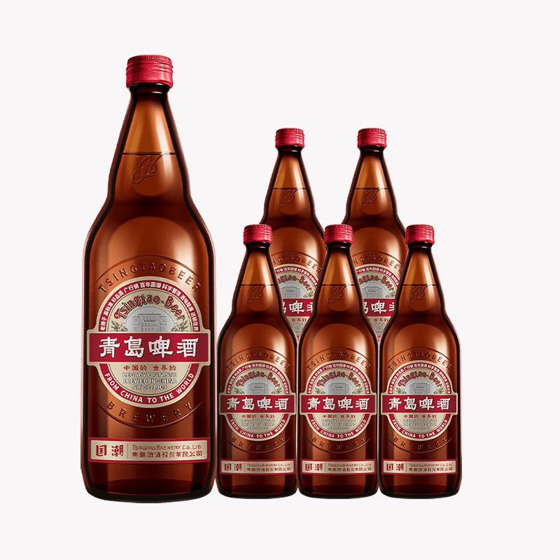 【渠道】青岛啤酒国潮系列815ml*6瓶箱啤