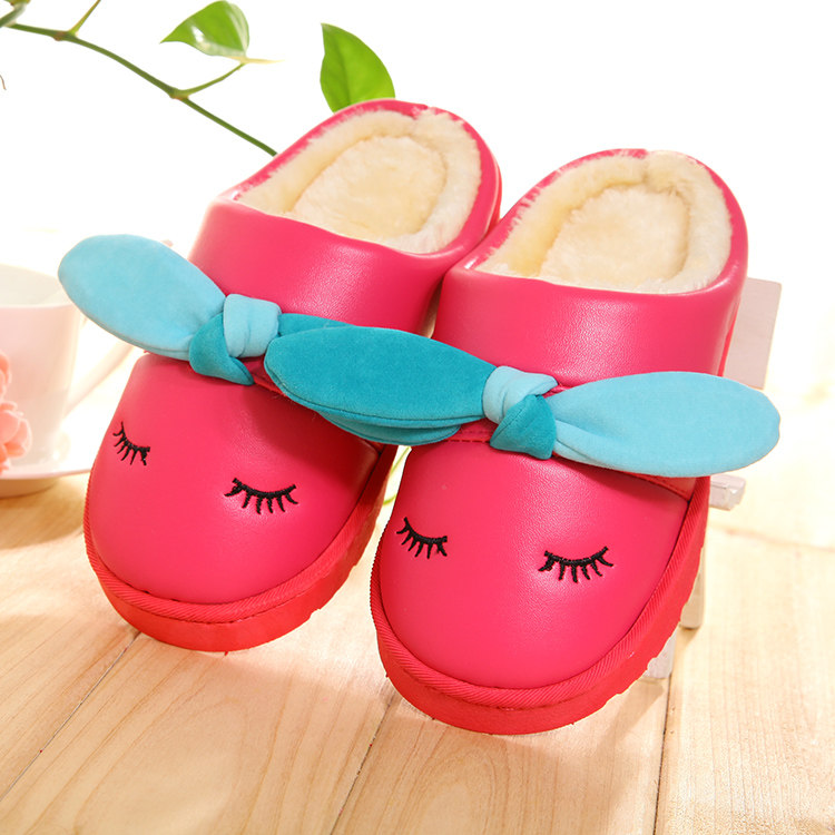 Pantoufles enfants en autre pour hiver - semelle plastique - Ref 1006383 Image 3