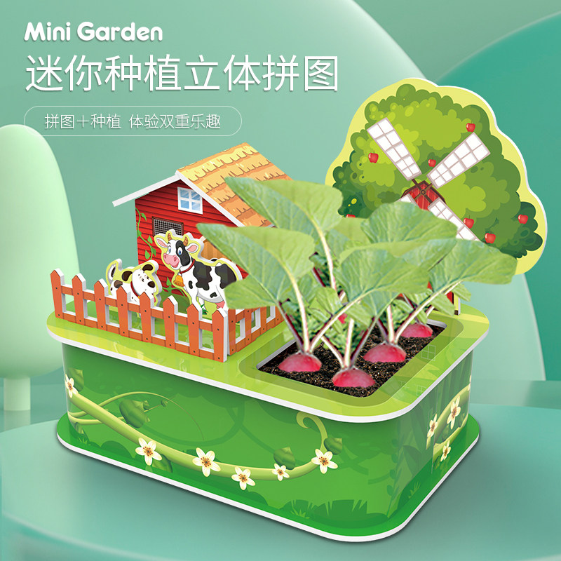 花房农场种植种花种草科学小实验