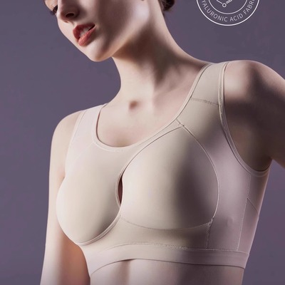大胸显小胸可拆杯垫薄款文胸