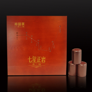 裕园茶 武夷岩茶 乌龙茶 七星正岩 水仙Y15000 木盒装 96g