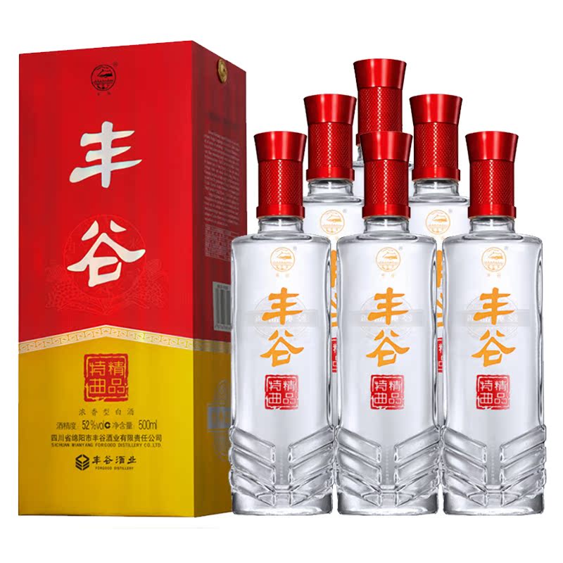 丰谷精品特曲52度整箱