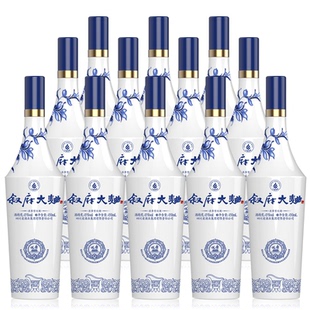 12瓶整箱装 叙府新青花大曲45度450ml 正品 浓香型白酒纯粮 保障