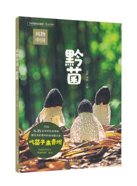 风物中国·黔菌 中国国家地理地道风物贵州蘑菇美食食用菌科普 范烨  湖南科学技术出版社9787571029159