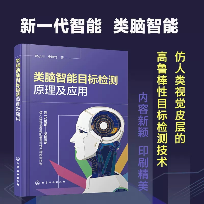 类脑智能目标检测原理及应用 赵小川 数字图像处理基础知识 人工智能算法计算机科学 人工智能电子信息计算机工程等相关专业参考