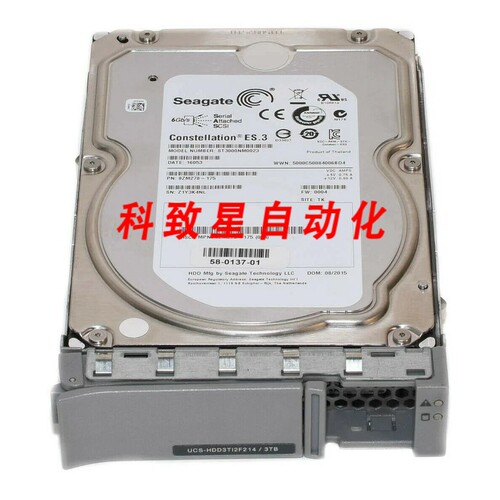 工业配件3TB 3.5英寸 6GB/S 7.2K SAS 硬盘 HDD UCS-HDD3TI2F214