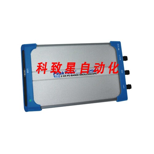 工业配件PEAKTECH P1290 示波器25MHZ 100 MS/S USB 绝缘 基于 PC