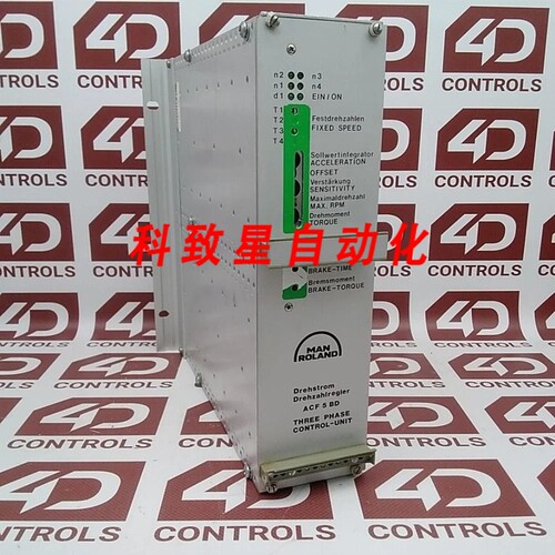 工业配件ACF5BD-00 MAN ROLAND CONTROL UNIT 3 PHASE 5A 308-415