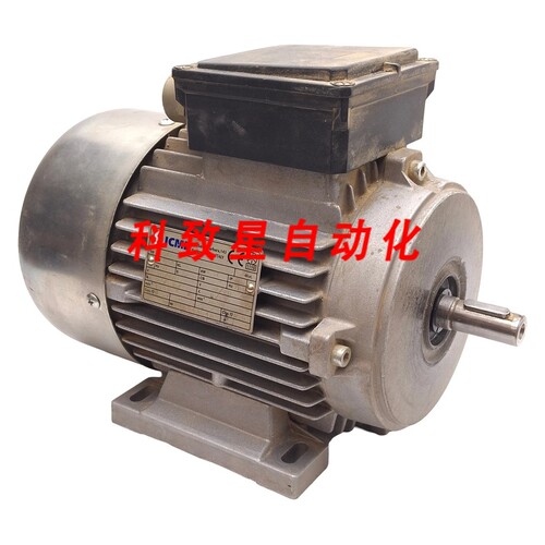 工业配件ICME T71B4电机275/480VAC 2.0/1.15A 0.37KW 1690RPM 14