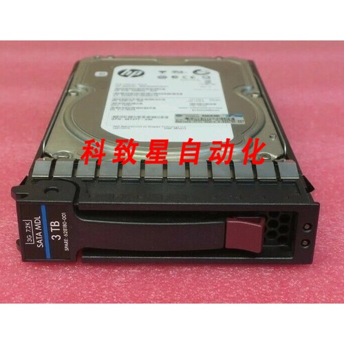 工业配件3TB 7.2K 3.5英寸 SATA 3G 热插拔硬盘 HDD 628180-001 6