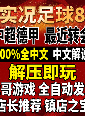 WE8实况足球8pes4中文版世界杯中超PC单机2024夏季转会高速下载