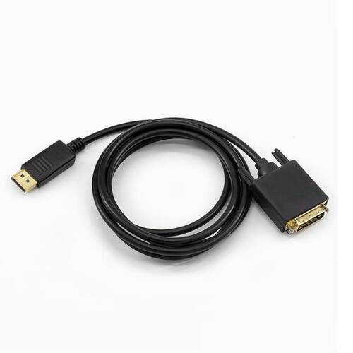 大dp转dvi1.8米转接线 dp to dvi-d 1.8m高清转换线镀金接口1080P