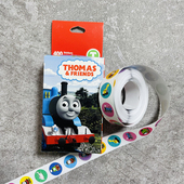 400贴套装 买二赠一 小火车托马斯卷卷贴纸汪汪队贴画幼儿园奖励