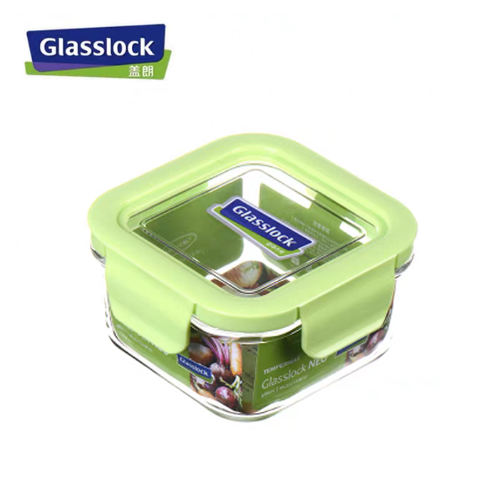glasslock钢化玻璃耐摔便当盒