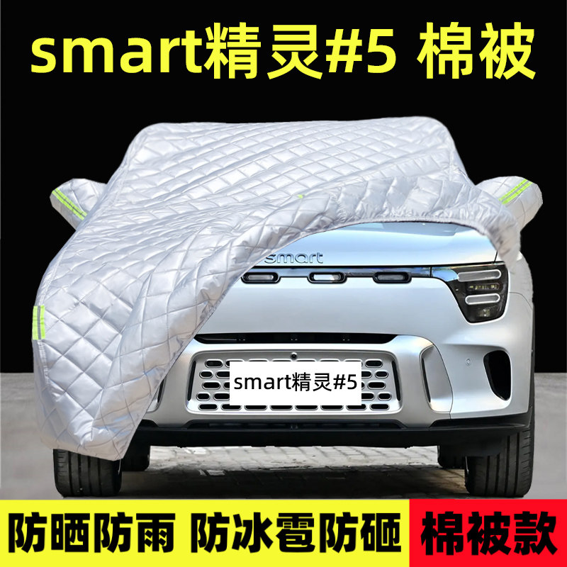 smart精灵#5号专用车衣车罩防雪