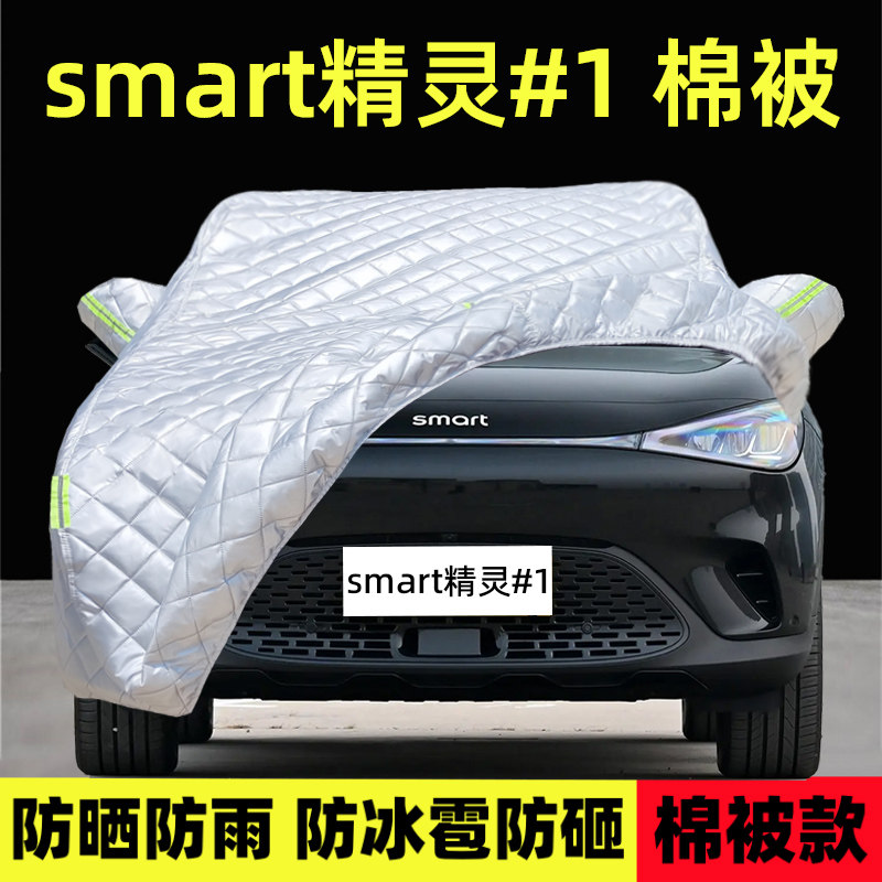 smart精灵#1专用车衣车罩防雪晒