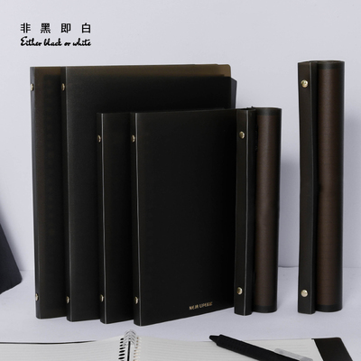 简约摩卡柔软可拆卸b5笔记本子