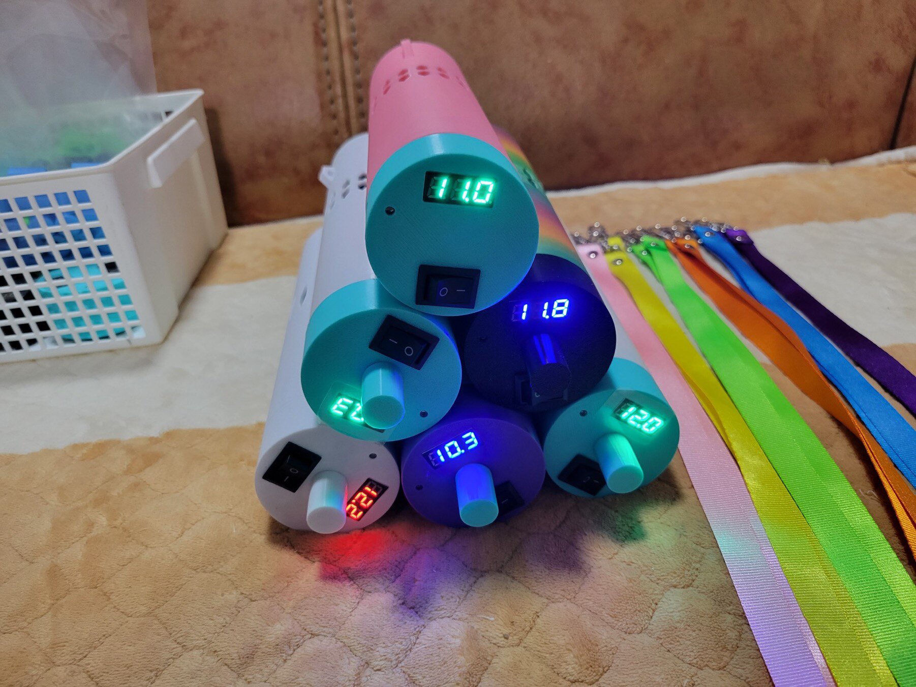兽装专用风扇 挂脖fursuit兽装专用扇出装神器 ,多色可选图片