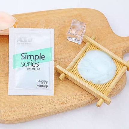 1600包两面针一次性8g洗发水沐浴露酒店宾馆旅行游泳军训便携装