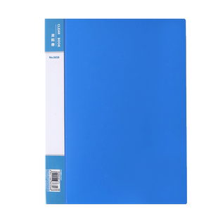 A4文件夹夹板a4资料夹单夹双夹透明插页资料册60页多层大容量文件收纳夹试卷收纳孕检资料夹办公用品