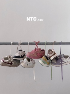 2025秋新款韩版货儿童鞋潮牌NTC中大男女童亲子魔术贴滑板运动鞋