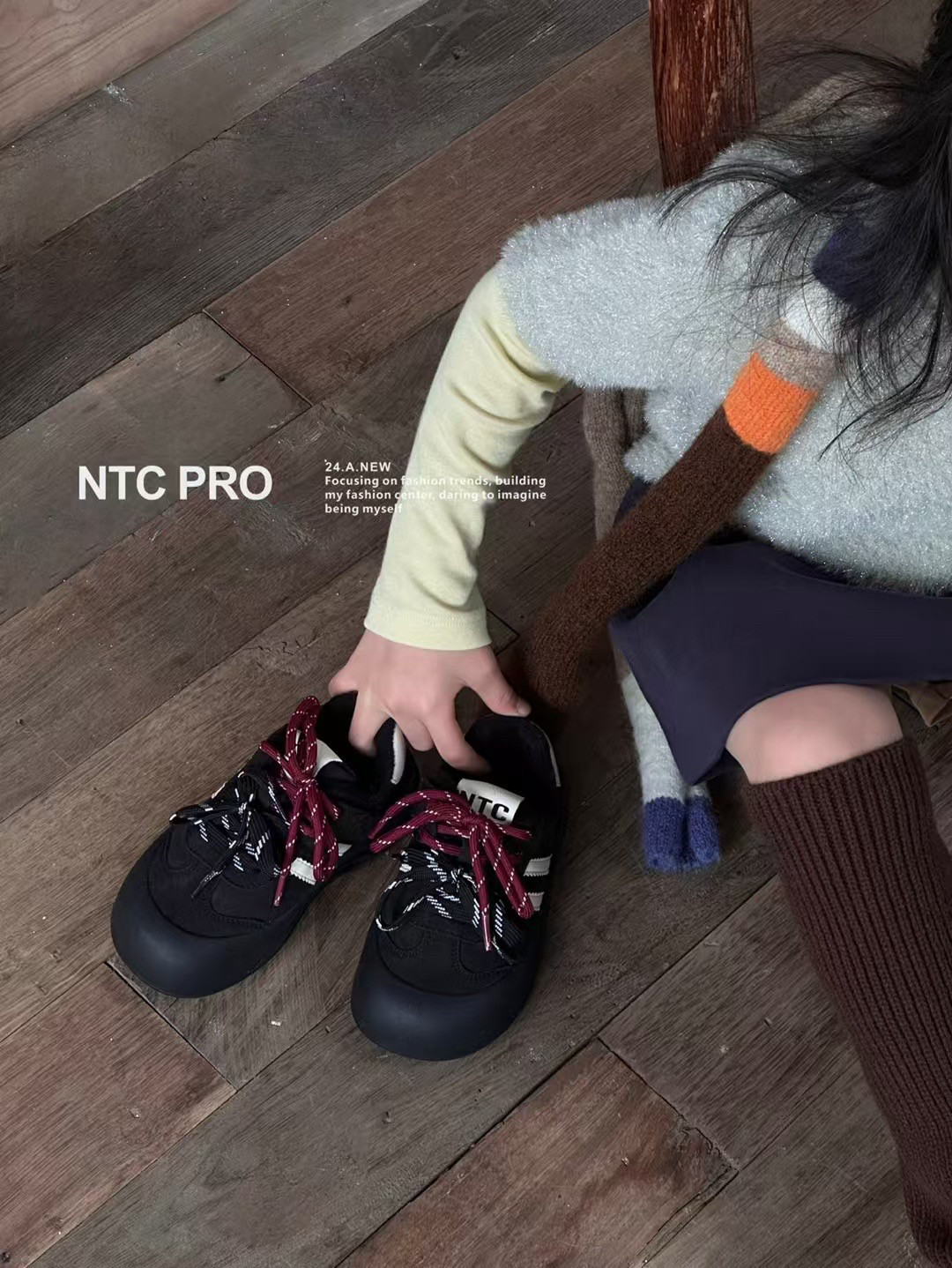 德训儿童运动鞋NTC保暖防滑韩版