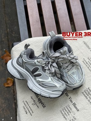 2025冬季新款韩版童鞋潮牌3R中大男女童魔术贴加绒保暖运动老爹鞋