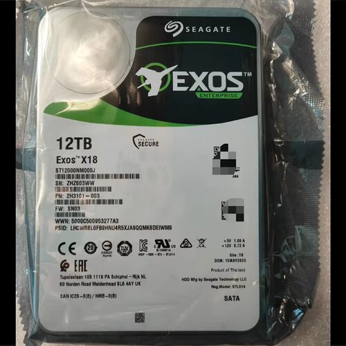 希捷12T7.2K3.5服务器硬盘