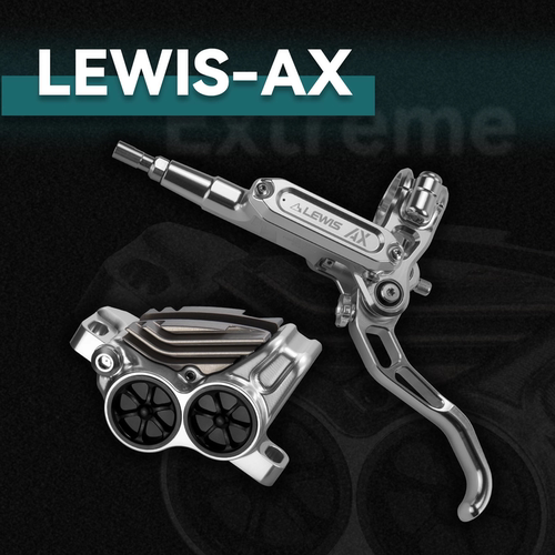 LEWIS山地车四活塞刹车油碟AX