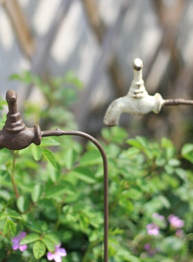 日系园艺多肉花插花架小摆件