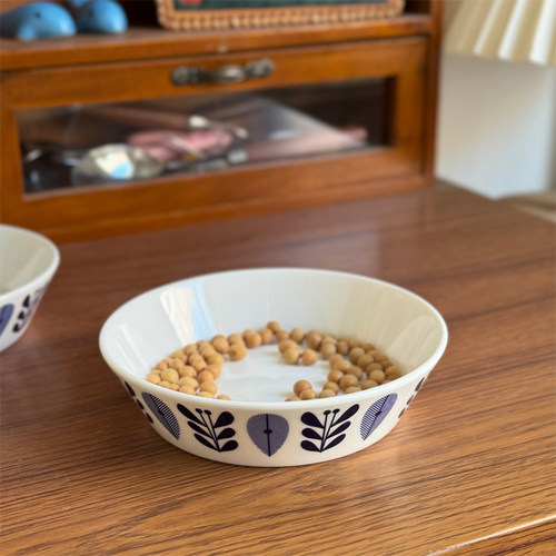 釉中彩日式骨瓷分餐碟蘸料小菜碟