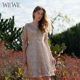 WEWE唯唯夏季 女士连衣裙 小碎花温柔甜美优雅时尚 新品 女装