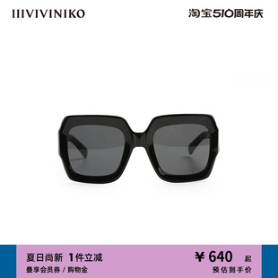 复古大方镜框太阳眼镜女2326701910C IIIVIVINIKO夏季 新品