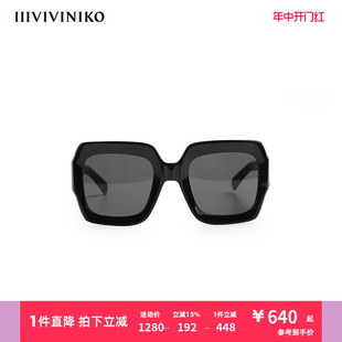 复古大方镜框太阳眼镜女2326701910C IIIVIVINIKO夏季 新品