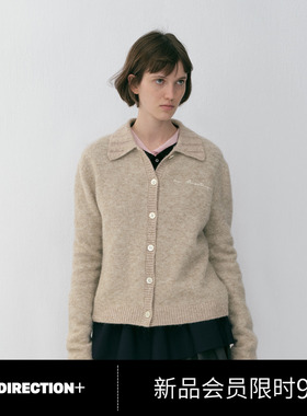 NO DIRECTION+polo领针织开衫N610214660A37