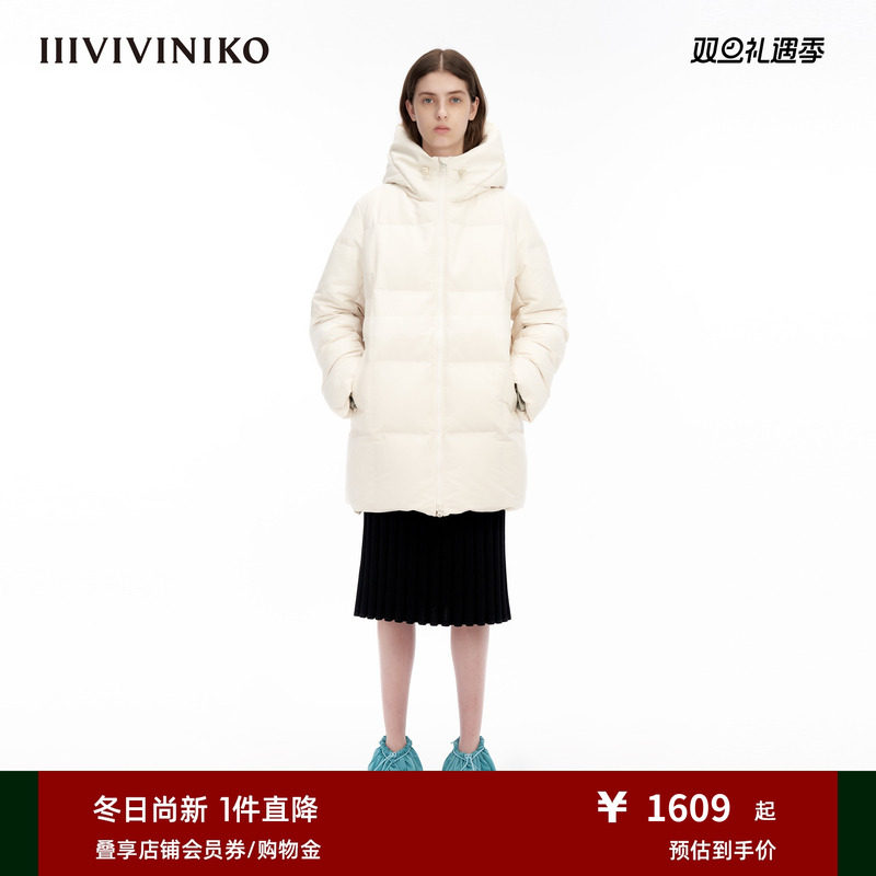 加拿大鹅羽绒IIIVIVINIKO连帽