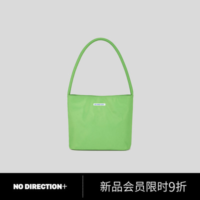 复古腋下彩色尼龙单肩包