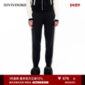 运动感针织慢跑裤 IIIVIVINIKO 高品质细支纱线 子女M333822641B