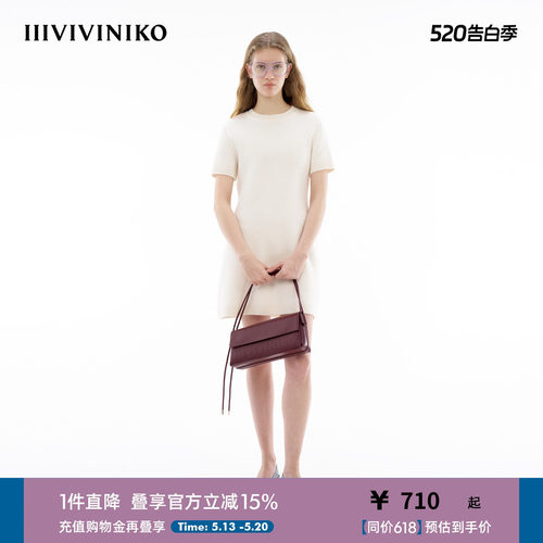 羊毛针织连衣裙IIIVIVINIKO