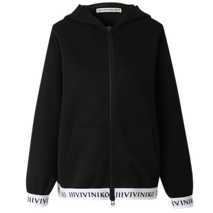 IIIVIVINIKO“高级空气层面料”宽松休闲运动外套女M334719327B