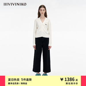 IIIVIVINIKOV领针织开衫