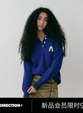 NO DIRECTION+ 手工钩针字母polo衫N540108603C42