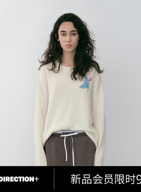 NO DIRECTION+星月系列刺绣羊绒衫N610106616A