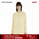 IIIVIVINIKO2025春新款 撞色双线复古花呢圆领开衫 女B510237631B