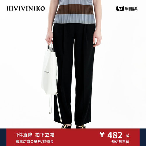 直筒阔腿裤IIIVIVINIKO