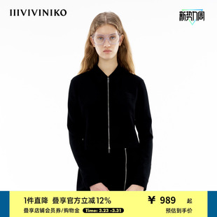 日本三醋酸 衬衫 IIIVIVINIKO夏季 简约前卫百搭短款 女 新款