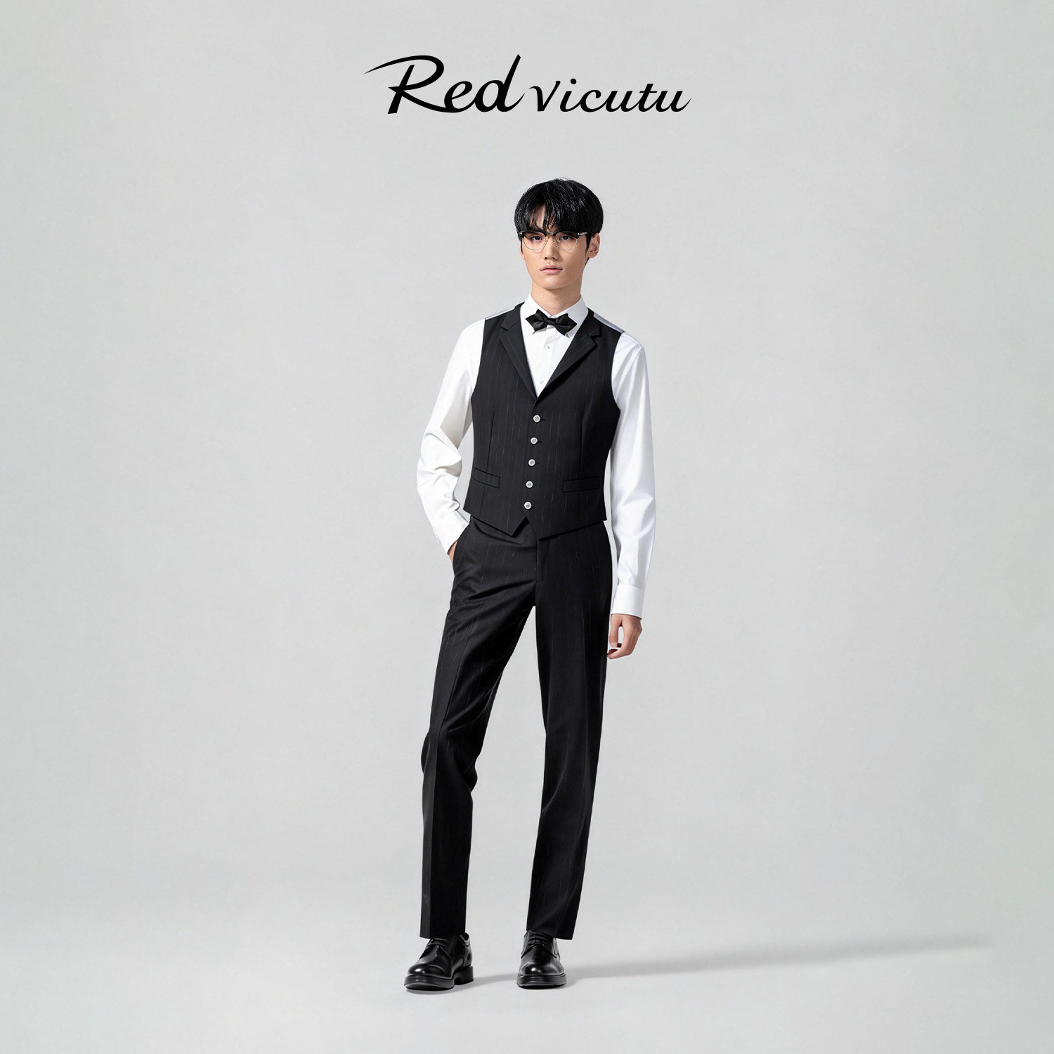 【记忆西服】VICUTU威可多商务通勤休闲百搭男士西服马甲西装马夹,男装,常规马甲,淘宝优惠券,粉丝福利购,淘宝优惠卷