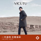 舒暖御寒连帽商务中长款 VICUTU威可多男士 羽绒服24新款 鹅绒外套