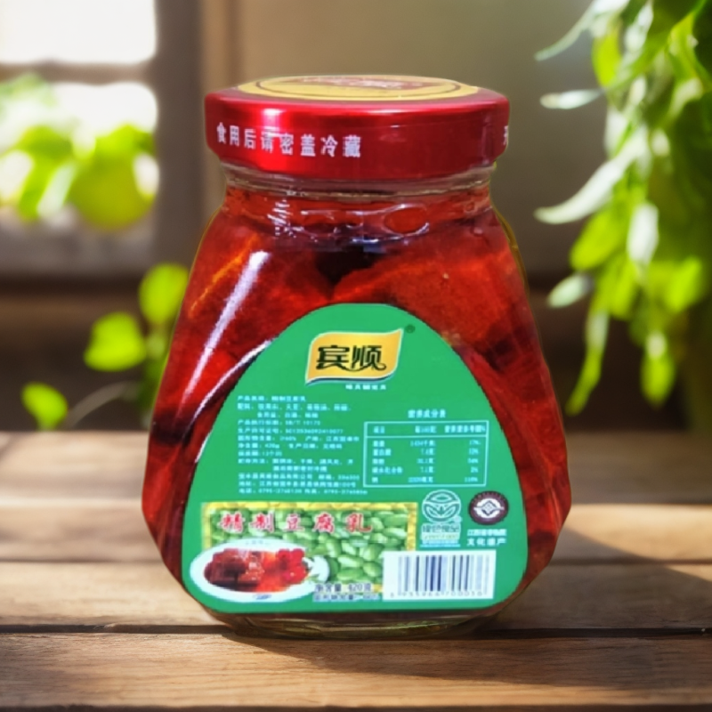 正宗宜丰宾顺豆腐乳江西特产古法精制霉豆腐香辣酱调味料下饭菜