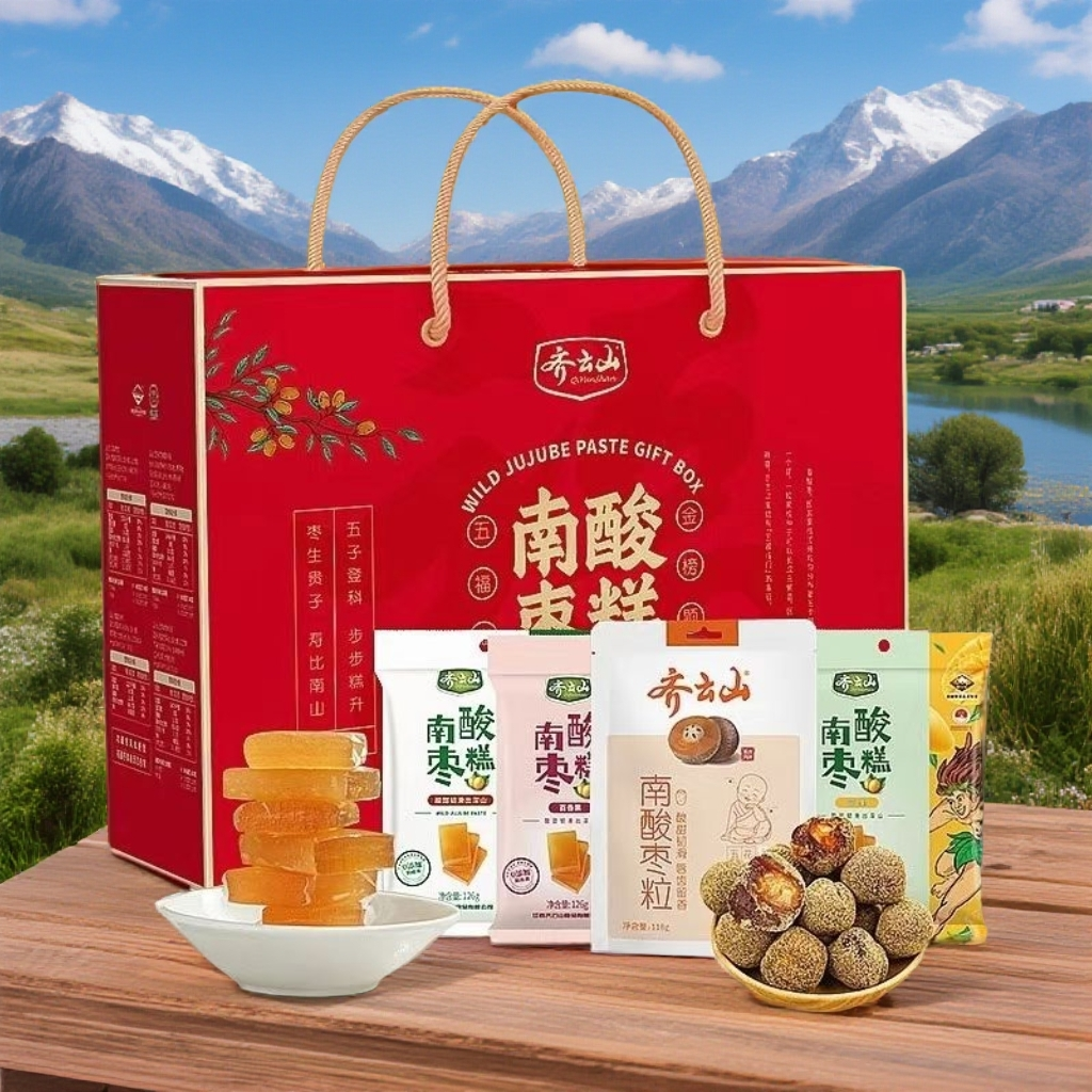 齐云山南酸枣糕江西特产休闲食品办公室酸甜蜜饯小吃零食袋装礼盒